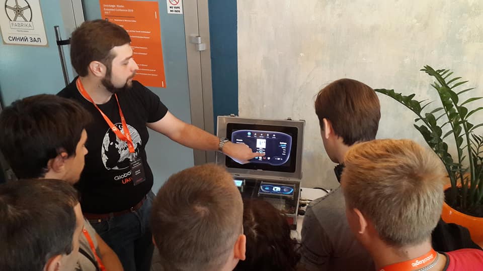The teachers of the department of MTS visited GlobalLogic Kharkiv Embedded Conference 2019