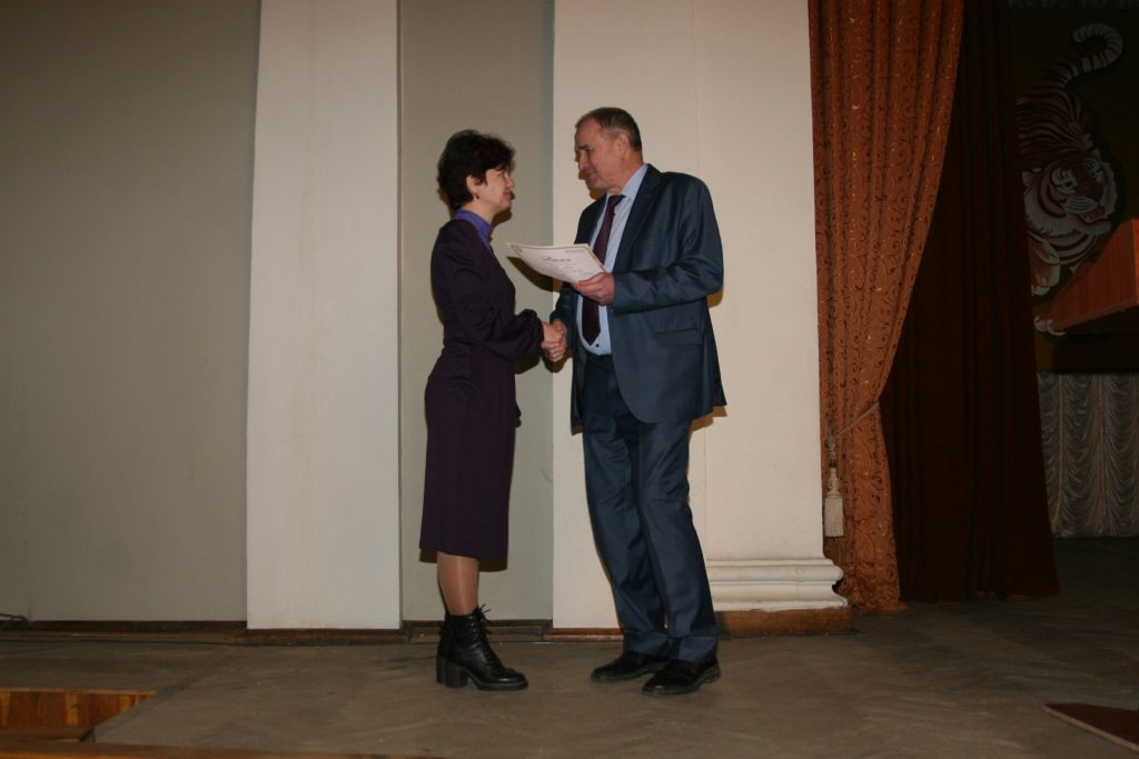 The head of the MTS department was awarded following the results of the competition “The best scientific, scientific and pedagogical worker of KNURE – 2021”